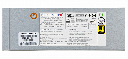 Блок питания Supermicro PWS-721P-1R 720W (2)