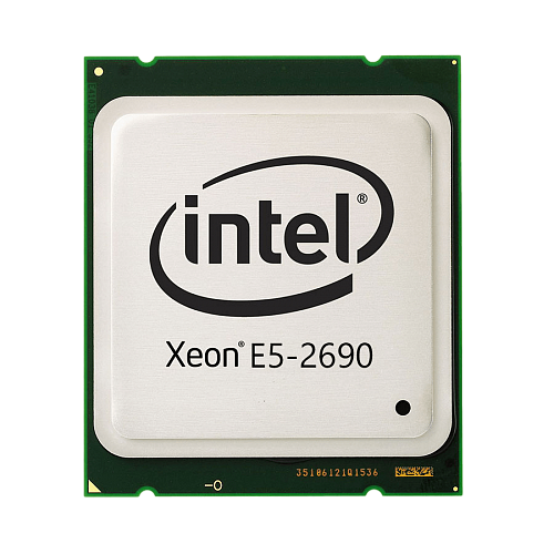 Серверный процессор б/у Intel E5-2690 FCLGA2011 2.9Ghz-3.8GHz 20MB